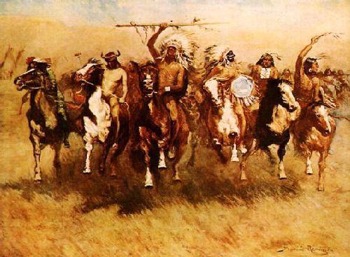Frederick Remington Victory Dance oil painting picture